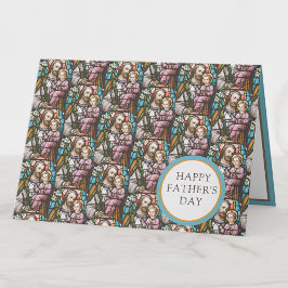 St. Joseph Fathers Day Katholic Religious Card Karte