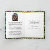 St. Joseph Feast Glass Prayer Karte (Innenseite)