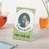 St Joseph for these Times Sockelschild (In SItu)