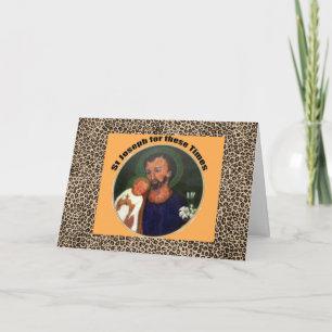 St. Joseph für diese Times Card Karte