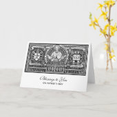 St. Joseph Jesus Fathers Day Katholische Religiöse Karte (Gelbe Blume)