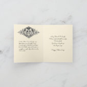 St. Joseph Jesus Fathers Day Katholische Religiöse Karte (Innenseite)