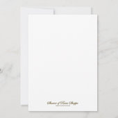 St. Joseph Jesus Floral Religious Katholic Card Karte (Rückseite)