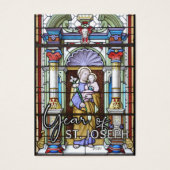 St. Joseph Jesus katholisches Schutzgebet (Vorderseite)