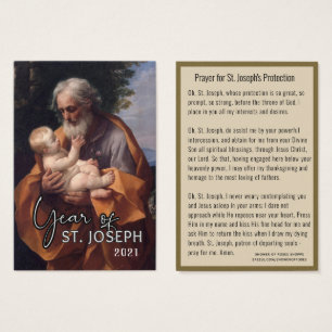 St. Joseph Jesus katholisches Schutzgebet