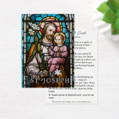 St. Joseph Jesus katholisches Schutzgebet (Schreibtisch)