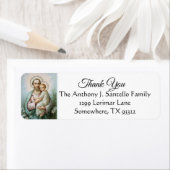 St. Joseph Jesus Lilies Vielen Dank (Insitu)