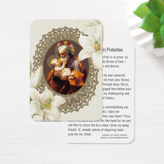 St. Joseph Jesus Schutzgebet Religiös (Schreibtisch)
