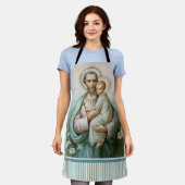 St. Joseph Jesus Traditional katholisch Religiös Schürze (Getragen)