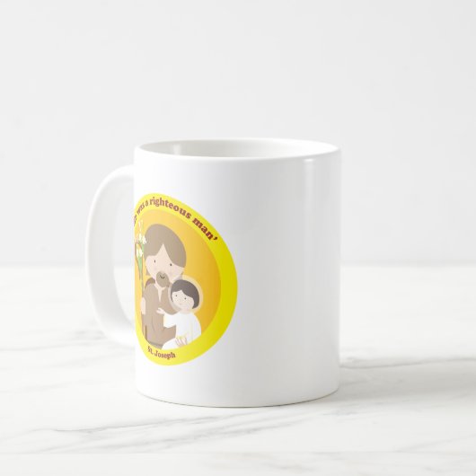 St Joseph Kaffeetasse (Vorderseite Links)