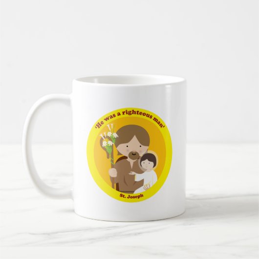 St Joseph Kaffeetasse (Links)
