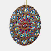 St Joseph Kathedrale - Buntglas-Fenster Keramikornament (Rechts)