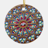 St Joseph Kathedrale - Buntglas-Fenster Keramikornament (Vorne)