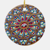 St Joseph Kathedrale - Buntglas-Fenster Keramikornament (Hinten)