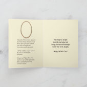 St. Joseph-Kind Jesus-Vater-Tag-Religiöse Karte (Innenseite)