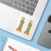 St. Joseph, Kirchenschützer (VVP 09) - 2Up Aufkleber (Laptop mit iPhone)