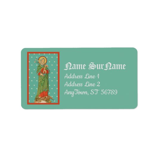 St. Joseph, Kirchenschützer (VVP 09) Adressaufkleber (Vorne)