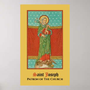 St. Joseph, Kirchenschützer (VVP 09) Poster