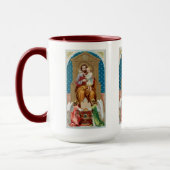 St. Joseph, Kleinkind CC, Engel mit Vatikanmodell Tasse (Links)