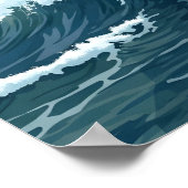 St. Joseph Lighthouse am Lake Michigan Poster (Ecke)