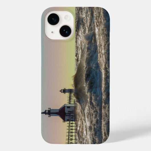 St Joseph Lighthouse Painterly Case-Mate iPhone Ca Hülle (Rückseite)