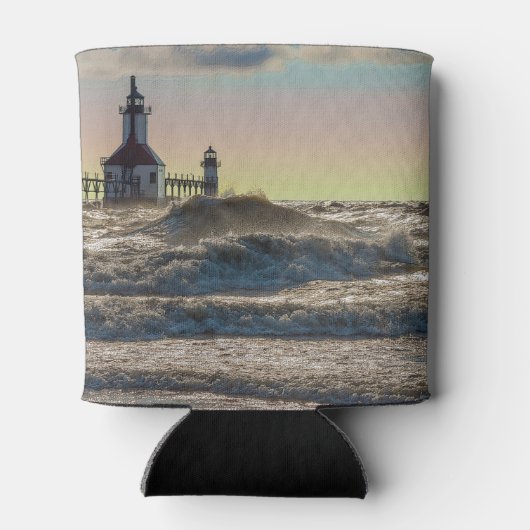 St Joseph Lighthouse Painterly Dosenkühler (Rückseite)