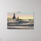 St Joseph Lighthouse Painterly Leinwanddruck (Vorderseite)