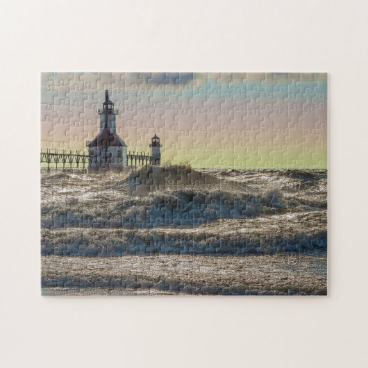 St Joseph Lighthouse Painterly Puzzle (Horizontal)