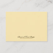 St. Joseph Memorare Katholisches Gebet Heilige Kar Visitenkarte (Rückseite)