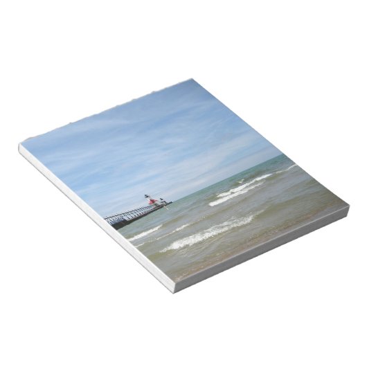 St Joseph Michigan Lighthouse Notebook Notepad Notizblock (angewinkelt)