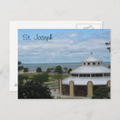 St. Joseph, Michigan Postkarte (Vorne/Hinten)