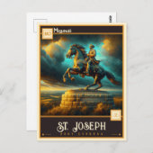 St. Joseph, Missouri | VINTAG Postkarte (Vorne/Hinten)