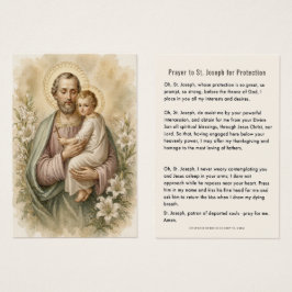 St. Joseph mit dem Kind Jesus Schutzgebet Heiliger