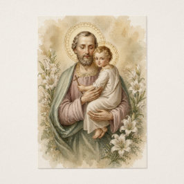 St. Joseph mit dem Kind Jesus Schutzgebet Heiliger