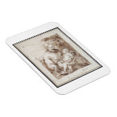 St. Joseph mit dem schlafenden Christkind (Stift & Magnet (Rechte Seite)
