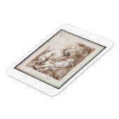 St. Joseph mit dem schlafenden Christkind (Stift & Magnet (Linke Seite)