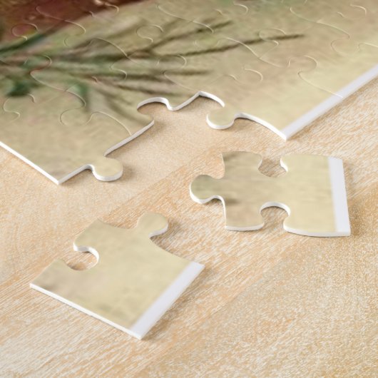 St Joseph mit den Baby-Jesus-Lilien Puzzle (Seite)