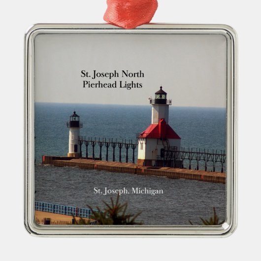 St. Joseph North Pier Lights - Ornament (Vorne)