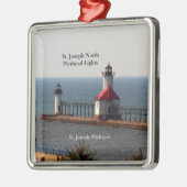 St. Joseph North Pier Lights - Ornament (Links)