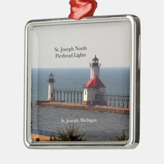 St. Joseph North Pier Lights - Ornament (Links)