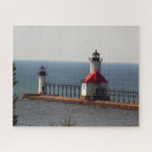 St. Joseph North Pierhead Lights Puzzle (Horizontal)