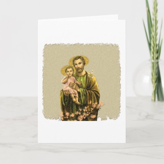St Joseph Novena Karte (Vorderseite)