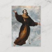 St. Joseph of Cupertino Catholic Prayer Card       Platzkarte (Vorderseite)
