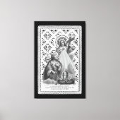 St. Joseph, Papalsymbole und die SHJ (LT 02) Can Leinwanddruck (Vorderseite)