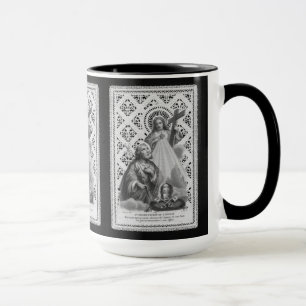 St. Joseph, päpstliche Symbole und die SHJ (LT 02) Tasse
