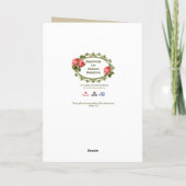 St. Joseph Pater Jesus Traditioneller Heiliger Karte (Rückseite)