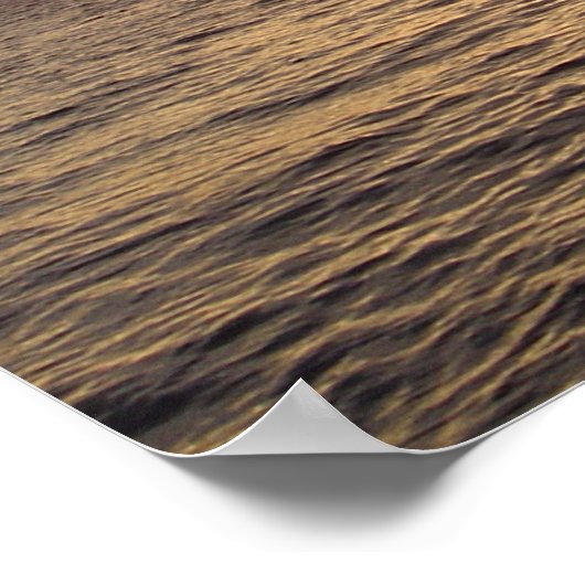 St. Joseph Pier Light, MI Poster (Ecke)