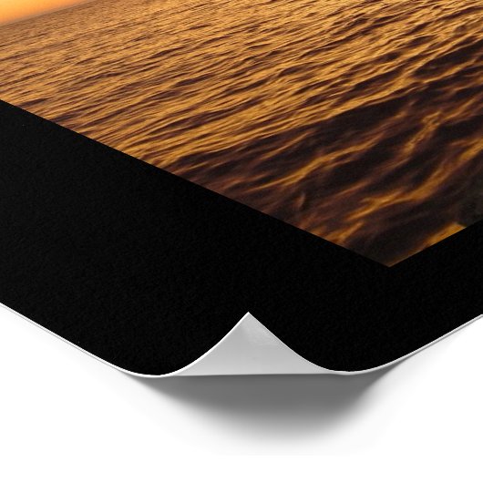 St. Joseph Pier Light, MI Poster (Ecke)