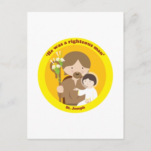 St. Joseph Postkarte (Vorderseite)