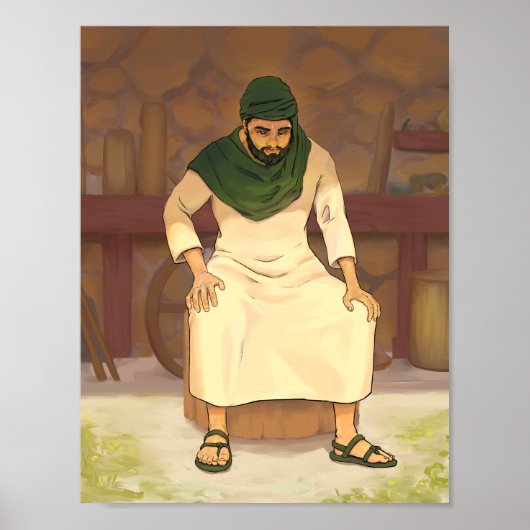 St. Joseph Resting Poster (Vorne)